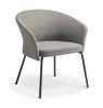 Clove Tub Chair- 4 leg- Warm Grey upholstery