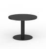 Cubit Polo coffee table- black base Black top