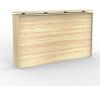 Cubit Reception counter-single front panel- Atlantic Oak