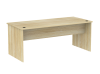 Cubit slab end Desk-1800 x 800-Atlantic Oak front view