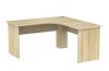 Cubit slab end Workstation-1500 x 1500-Atlantic Oak.