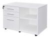 Caddy mobile with shelves and drawers - White - LH Drawers