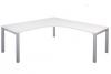Cubit corner workstation - 1800 - White top