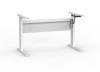 Cubit electric sit to stand Desk frame 1200 mm- White