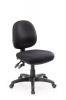 Delta 3 lever office chair- Mid back - Black