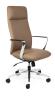 Director High back leather executive chair-Tan leather