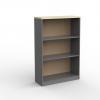 Eko Bookcase 1200 High X 800W Silver