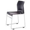 Envy stacker chair- Black