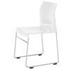 Envy stacker chair- White.