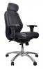 Everest executive leather & Mesh chair with arms.