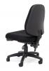 Evo 3 high back Express Luxe chair- standard black- back view