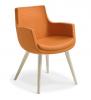 Ferne arm chair- Asht timber legs- Keylargo fabric- Marigold