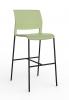Game Bar Stool Black Frame Pistachio