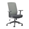 Gene high back office chair- Fabric back - Grey