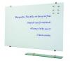 Magnetic colour glass writing board - White.