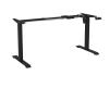 Haven Boost Electric Desk-frame only-Black.