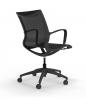 Huracan full mesh chair with arms- back view.