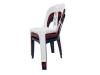 Barrel Polypropylene stacker chair stacked- 3 colours