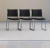 Jump Visitor chair- 3 chairs linked together
