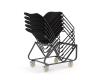 Jump visitor chair- storage trolley