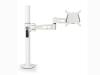 Kardo single Monitor arm- White.