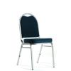 Klub stacker chair- Navy fabric