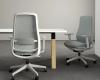 Ligna Meeting table with Grey Lume high back chairs 
