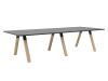 Ligna board table-3000-6 leg frame-Black Top.