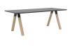 Linga meeting table-2100 x 900-Black top