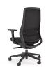 Lume Mesh back office chair- Black- back view