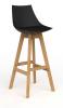 Luna bar stool Black seat- Black