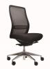 Luna mesh back executive chair Black Mesh Polished Base