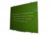 Magnetic colour glass writing board - Green