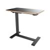 Malmo compact electric Desk- Black frame-Black top
