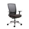 Mentor Mesh Back Office Chair With Arms Polished Base