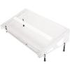 Microdesk perspex copy holder - Compact 430 mm wide