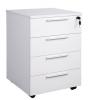 Cubit 4 drawer mobile - White