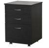 NZ Mobile drawer unit -3 drawers - Dark Oak