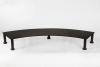 Monitor Stand. Curved 900 wide- Black