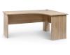 Oki small Corner Workstation-1700 x 1200 LH- Autumn Oak.