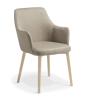Olli Office Tub chair- 4 leg-Standard Flax upholstery.