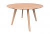 Oslo 1500 round meeting table - Tasmanian Oak Timber Veneer top- Ash Timber legs
