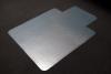 Clear PVC chair mat - Keyhole shape