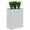 Planter box with plants 1200 H x 900 W-White