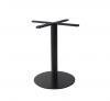 Plate Table Base Round Black