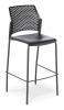 Punch bar stool- Black- Black seat
