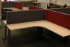 Quadscape screens fitted to Swift workstations