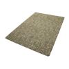 Rubber Chair Mat-rectangle with PET carpet overlay- Khaki.
