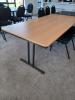 Heavy duty trestle table - Black frame