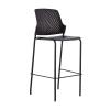 Shift polypropylene Bar stool- Black